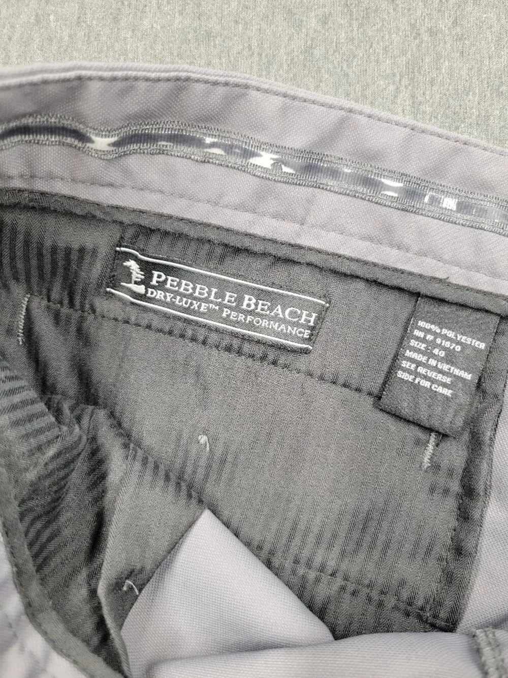 Pebble Beach men's shorts size 40 gray  good condition